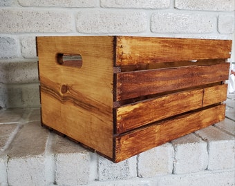 Vintage Box. Great for Storage! Can be customized and painted/stained.