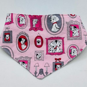 Dalmatians Reversible Snap-On Dog Bandana