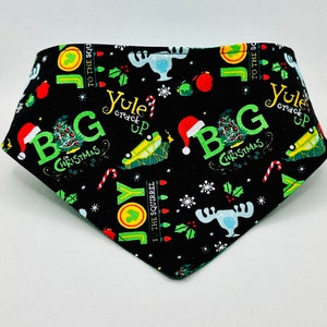 Christmas Vacations Snap-On Dog Bandana