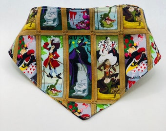 Haunted Mansion & Disney Halloween Reversible Snap-On Dog Bandana