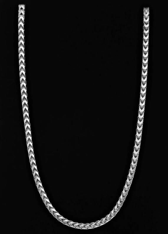 Niklarson® Panzerkette Massiv 925 Sterling Silber Damen Herren Kette