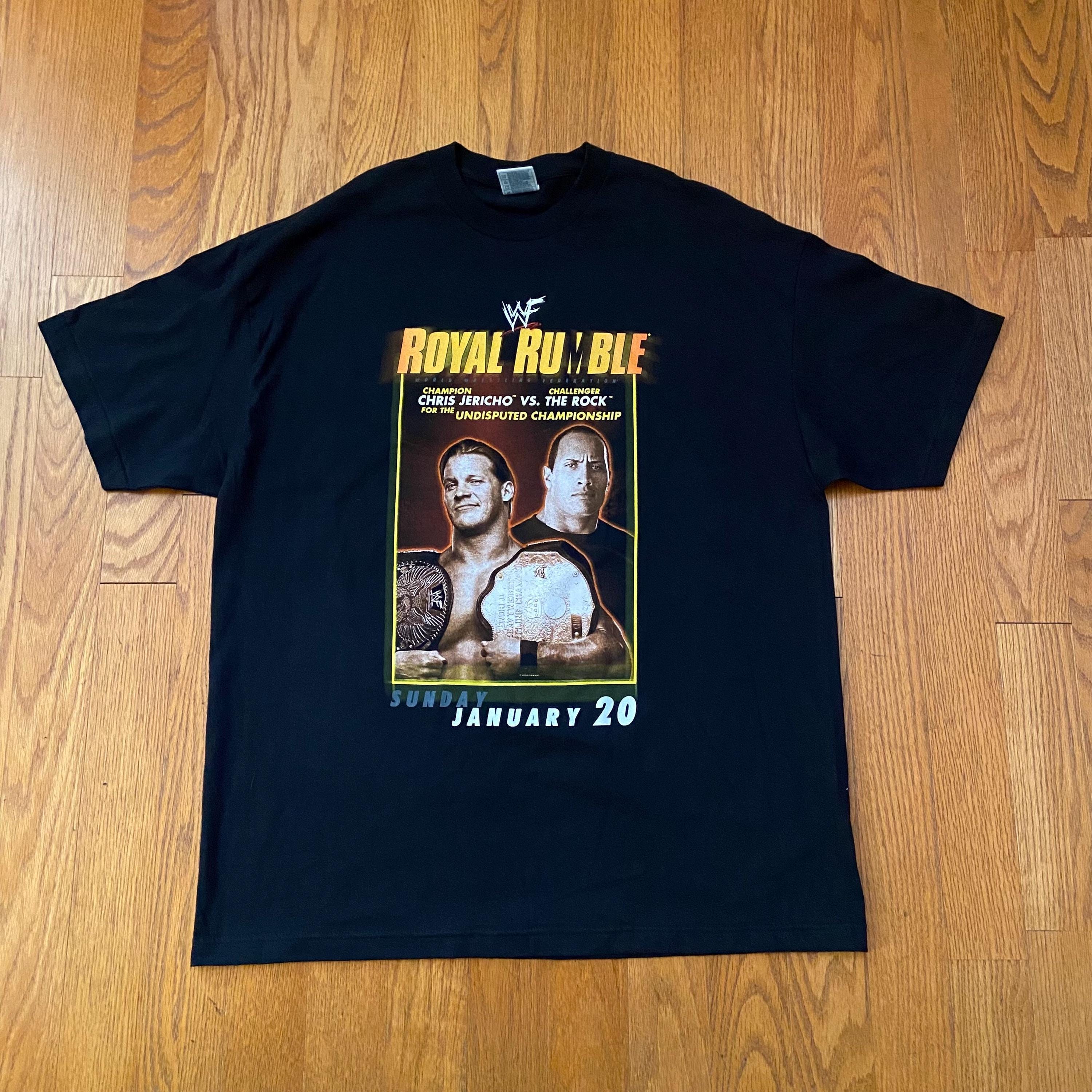 The rock wwf t shirt - Etsy 日本