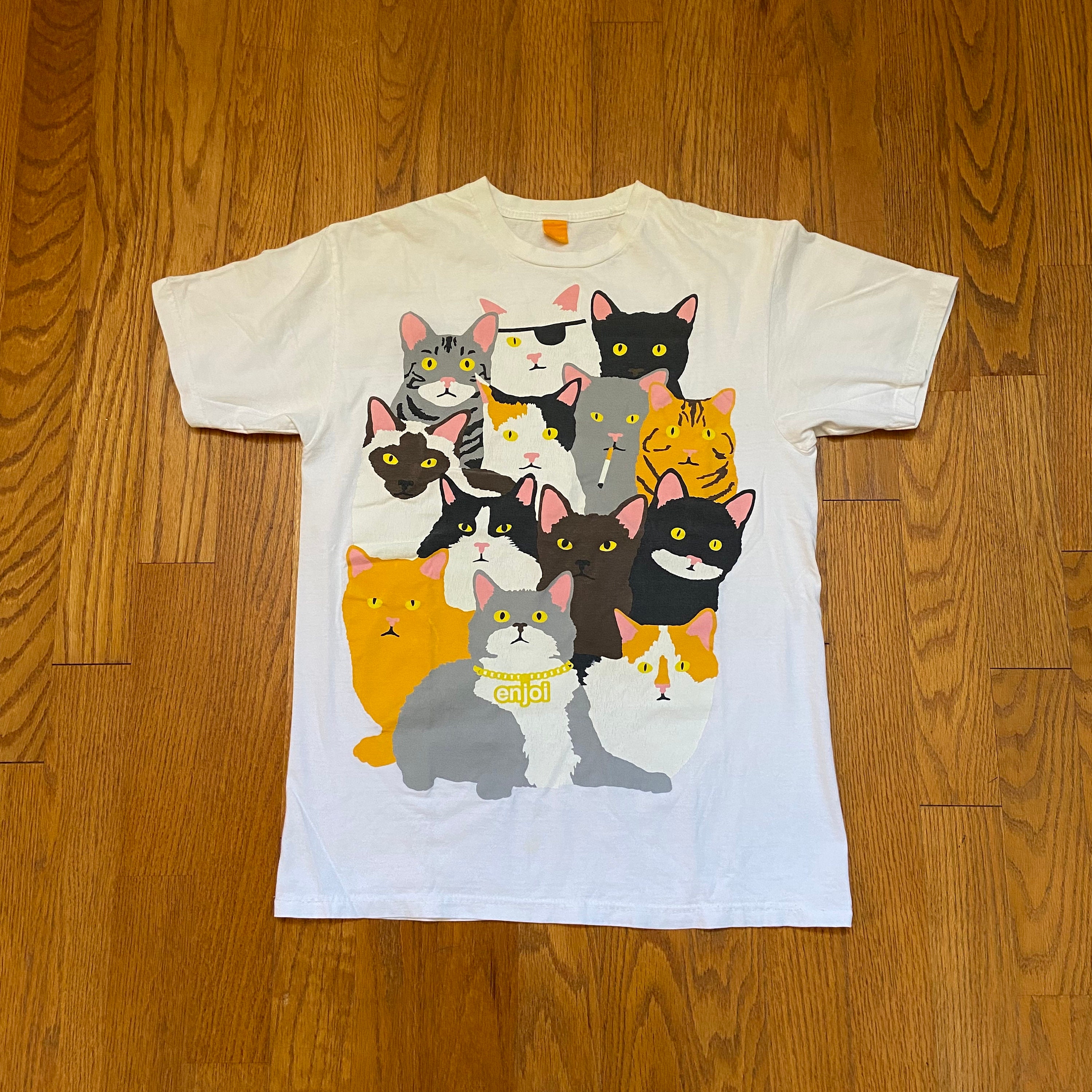 Cat Graphic Tee Shirt Size - Etsy Australia