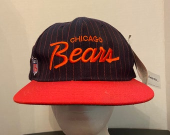 Vintage90s new Chicago Bears Script Sports Specialties SnapBack hat