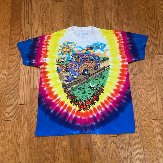 Vintage 1994 Liquid Blue Grateful Dead Summer Tour T-Shirt Size