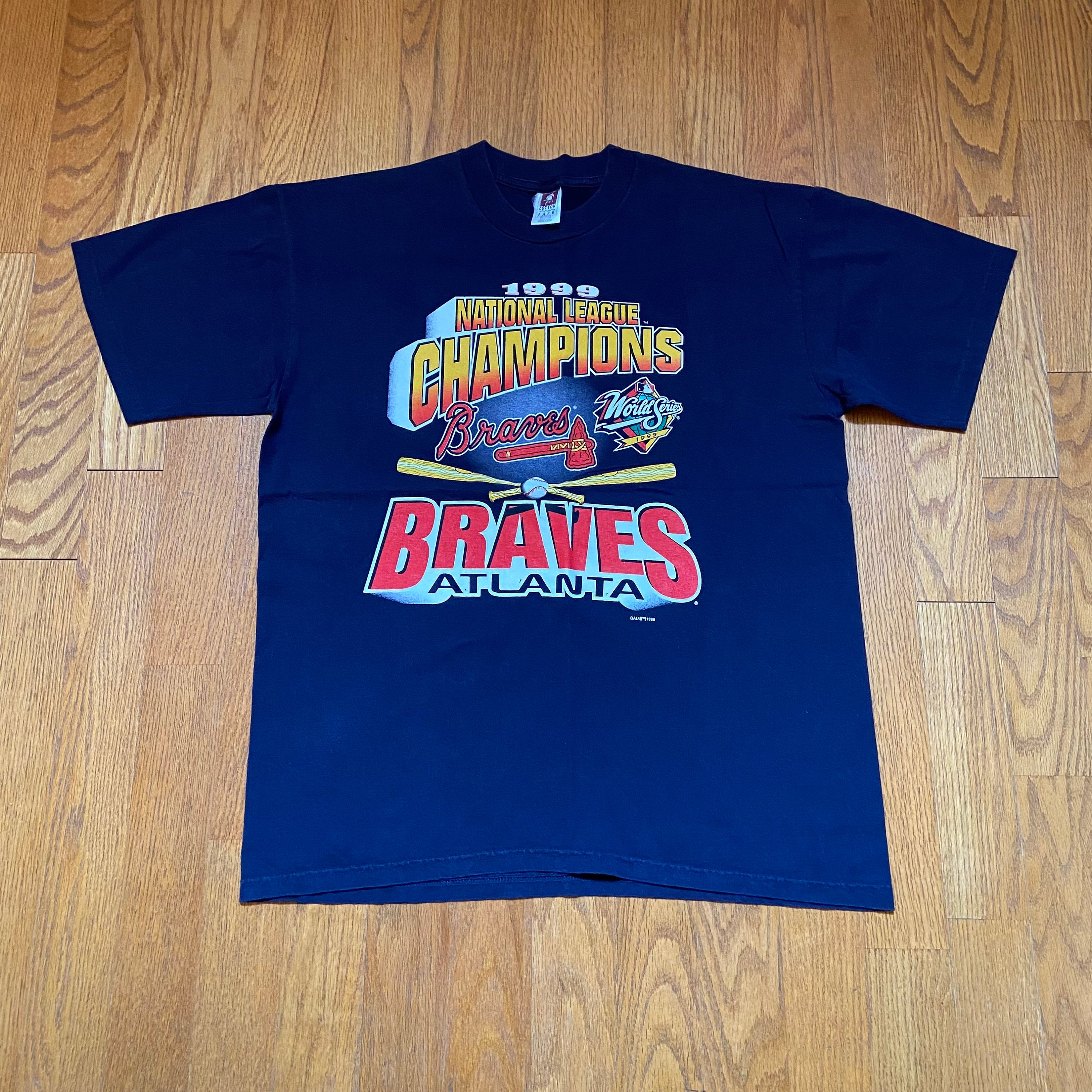 Tom Glavine Atlanta Braves Youth Navy Roster Name & Number T-Shirt 
