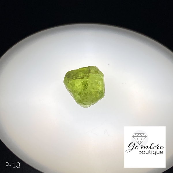 Natural Peridot 3.425 Carat Gem-grade - Unheated & Untreated