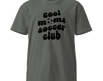 Cool Mom Soccer- Black Lettering