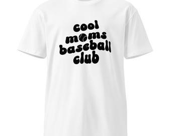 Cool Mom Baseball - Black Lettering