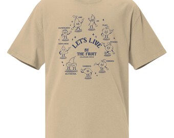 Retro Fruit of the Spirit- Oversized Fit