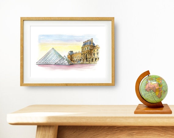 Paris / Louvre Museum / France / Europe / Travel Fine Art