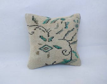 Rustic Throw Pillow, Vintage Rug Pillow, Turkish Pillows, Home Decor Pillow, Bedding Case, Bohemian Pillow, Bolster Pillow, Handmade Pillow