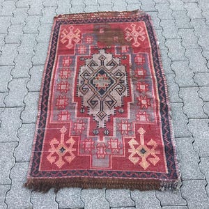 Turkish Rug, Vintage Rug, Oriental Kilim, Old Kilim, Vintage Kilim Rug, Home Decor, Handmade Kilim, Ethnic Decor, Wool Area Rug, Small Rug