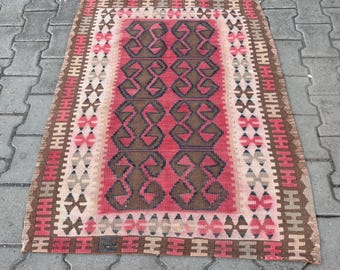 Alfombra turca, alfombra vintage de 3,0 x 3,9, alfombra de lana, alfombra anudada a mano, alfombra de sala de estar, alfombra boho, alfombra tribal, alfombra oriental, alfombra Oushak