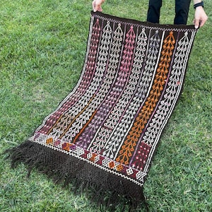 Vintage Rug, Turkish Rug, 2.5&#39; x 4&#39; Ft Ethnic Rug, Handmade Rug, Oushak Rug, Bohemian Rug, Handknotted, Wool Rug, Oushak Rug, Area Rug