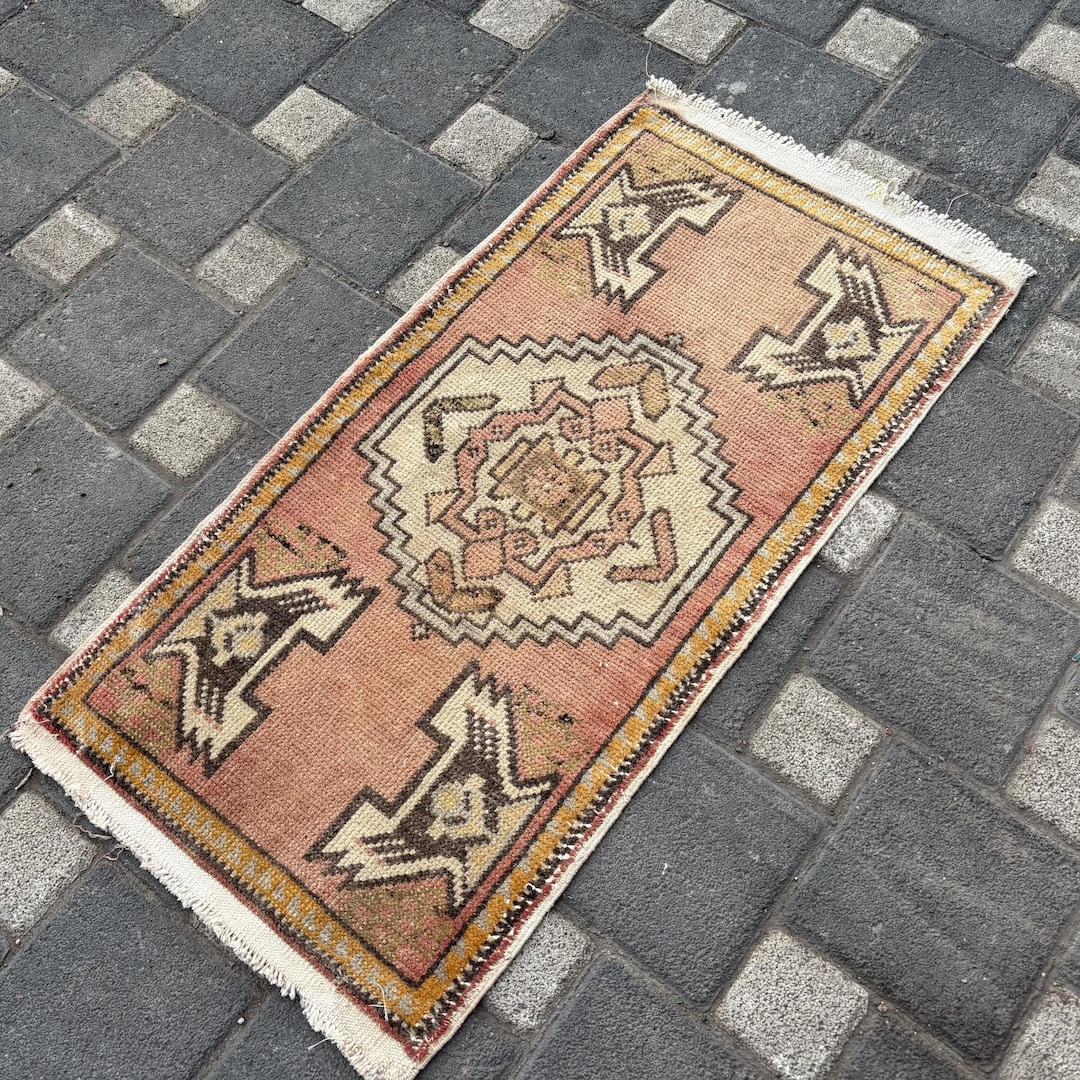 Turkish Rug Small Turkish Rug, 1.6 X 3.1 Vintage Small Rug, Handmade Mini Rug, Wool Rug ...