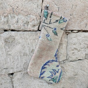 Kilim Stocking, Handmade Stocking, Christmas Stocking, Xmas Stocking, Holiday Stocking, Boho Christmas Stocking, Vintage Rug Stocking, Turkish Handmade Kilim Stocking, Christmas Rug Stockings, Fireplace Sock, Christmas Gifts, Tradition Stocking