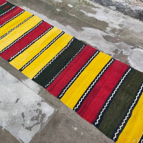 Vintage Kilim Rug, Handwowen Kilim, Colorful Rug, Bohemian Kilim Rug, Hand Craft shops Kilim Rug, Living Room Rug, Handmade Rug, Boho Rug, Rugs