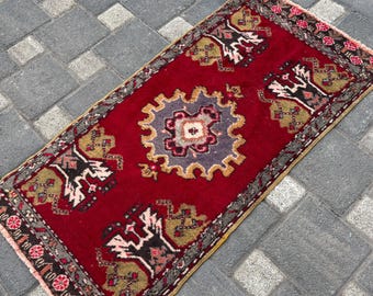 Tapis de Galerie Dosemealti fait main 287x70cm