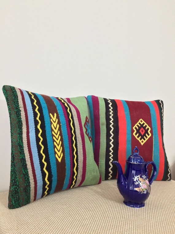 Bright kilim pillows cheap