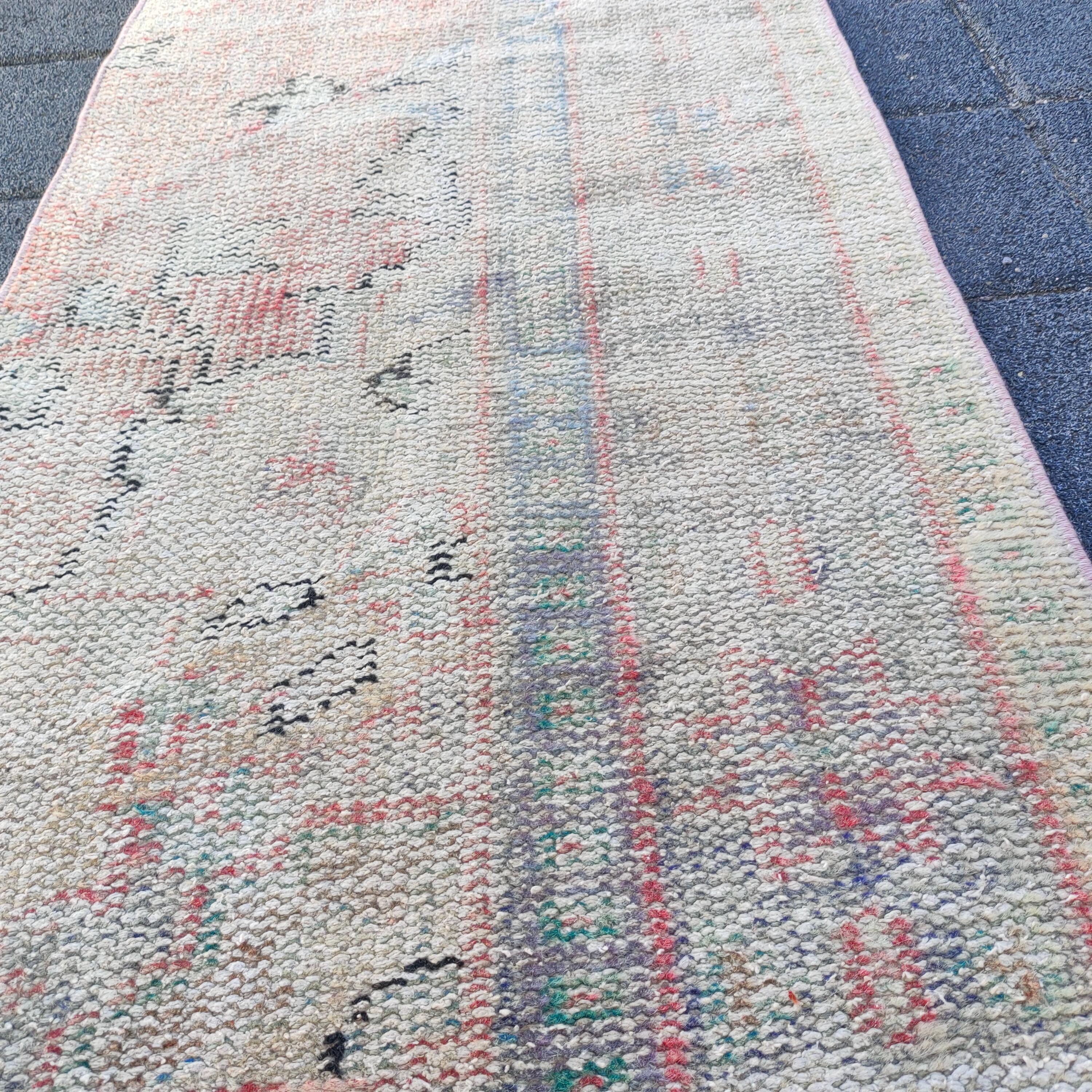 落ち着いたヴィンテージランナーラグ、トルコランナーラグ