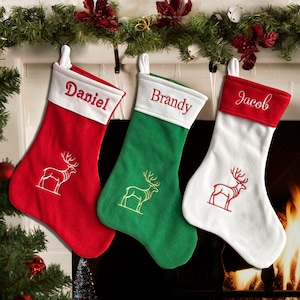 2024 Personalized Christmas Stocking, Custom Family Stocking, Personalized Xmas Stocking with Name,Holiday Stockings,Christmas Family Gifts