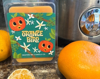 ORANGE BIRD Wax Melts-Sunshine State-Florida- Orange Sherbet Treat- Citrus and Vanilla
