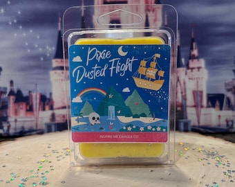 Pixie Dusted Flight Soy Wax Melt – Sweet Citrus Agave, Disney Inspired