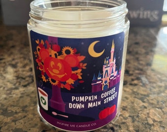 Vela de café con calabaza: aroma a calabaza, canela y vainilla