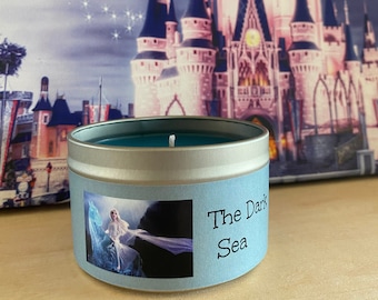 Frozen Candle - Dark Sea & Black Ice Scent