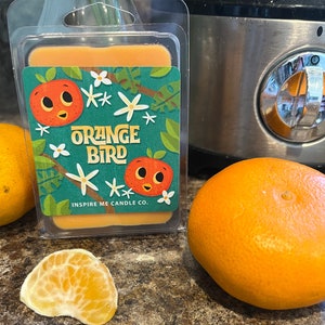 ORANGE BIRD Wax Melts-Sunshine State-Florida- Orange Sherbet Treat- Zitrus und Vanille