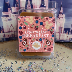MICKEY WAFFELN Wax Melt-Character Frühstück-Frühstück Crystal Palace- Butter Warmer Ahornsirup Nieselregen über Mickey Waffle-Waffel Duft-Dekor