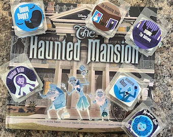 HAUNTED MANSION Wax Melt Sampler Box-Grim Grinning Ghosts Decor-Home Decor For Disney Fans-MadameLeota Fall DisneyDecor-Haunted Mansion Ride