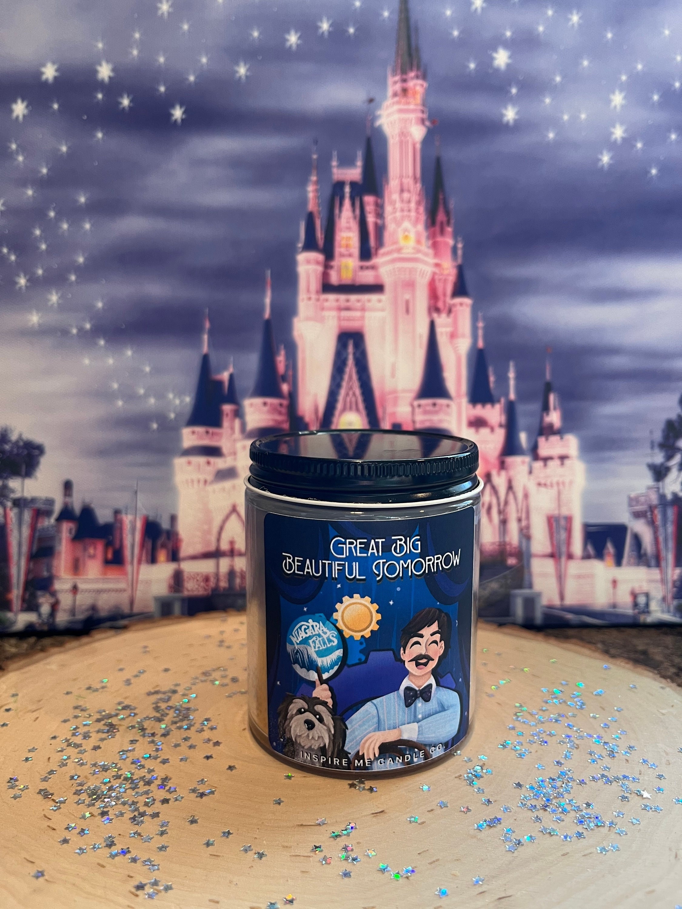 Park Scents 33 Candle - Luxury Scented Candle - Inspired by Club 33 at Disneyland - Handmade in The USA - Soy Blend | 8 oz Tin