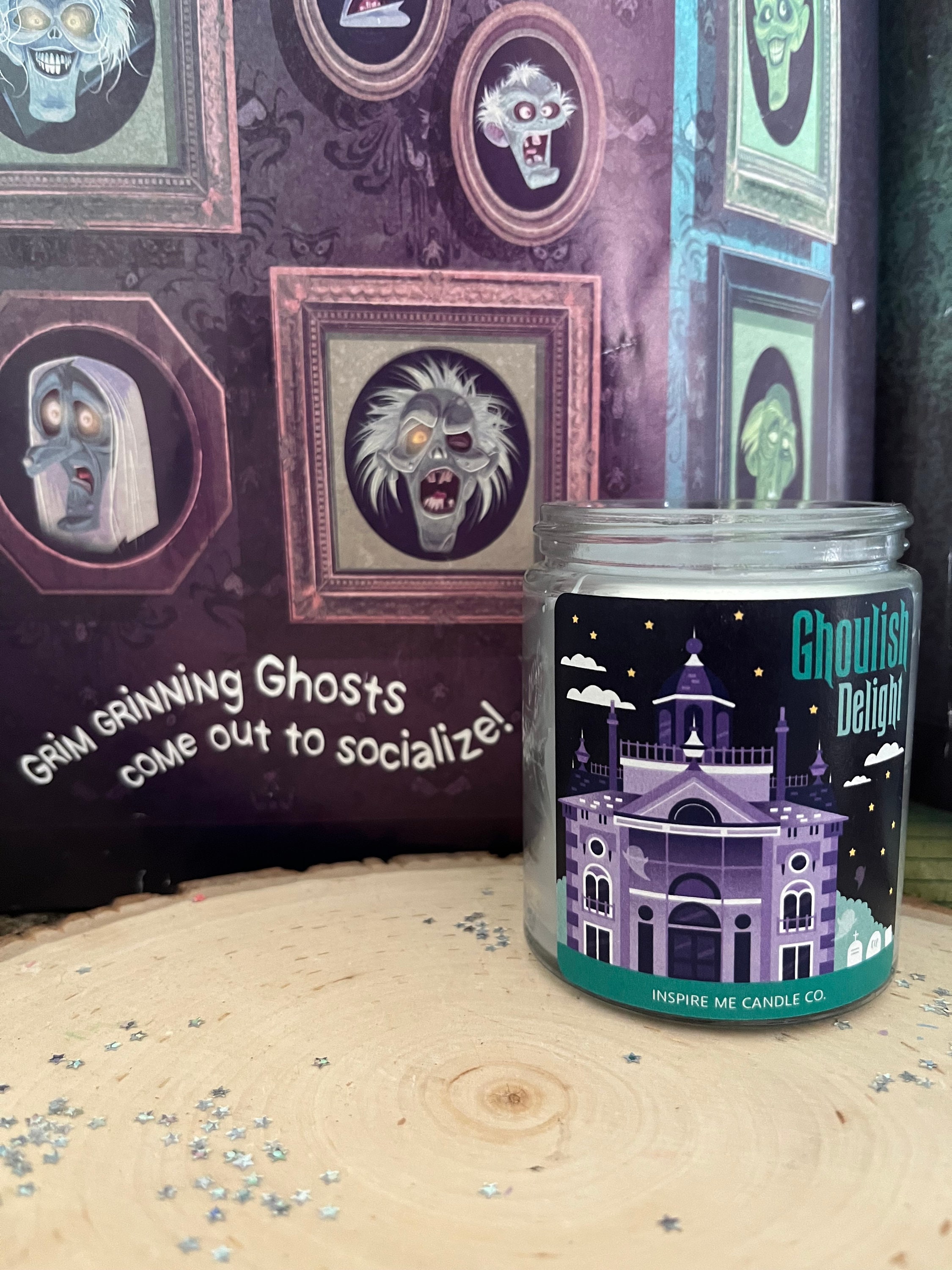 HAUNTED MANSION Candleghoulish Delight Candledisney World Etsy