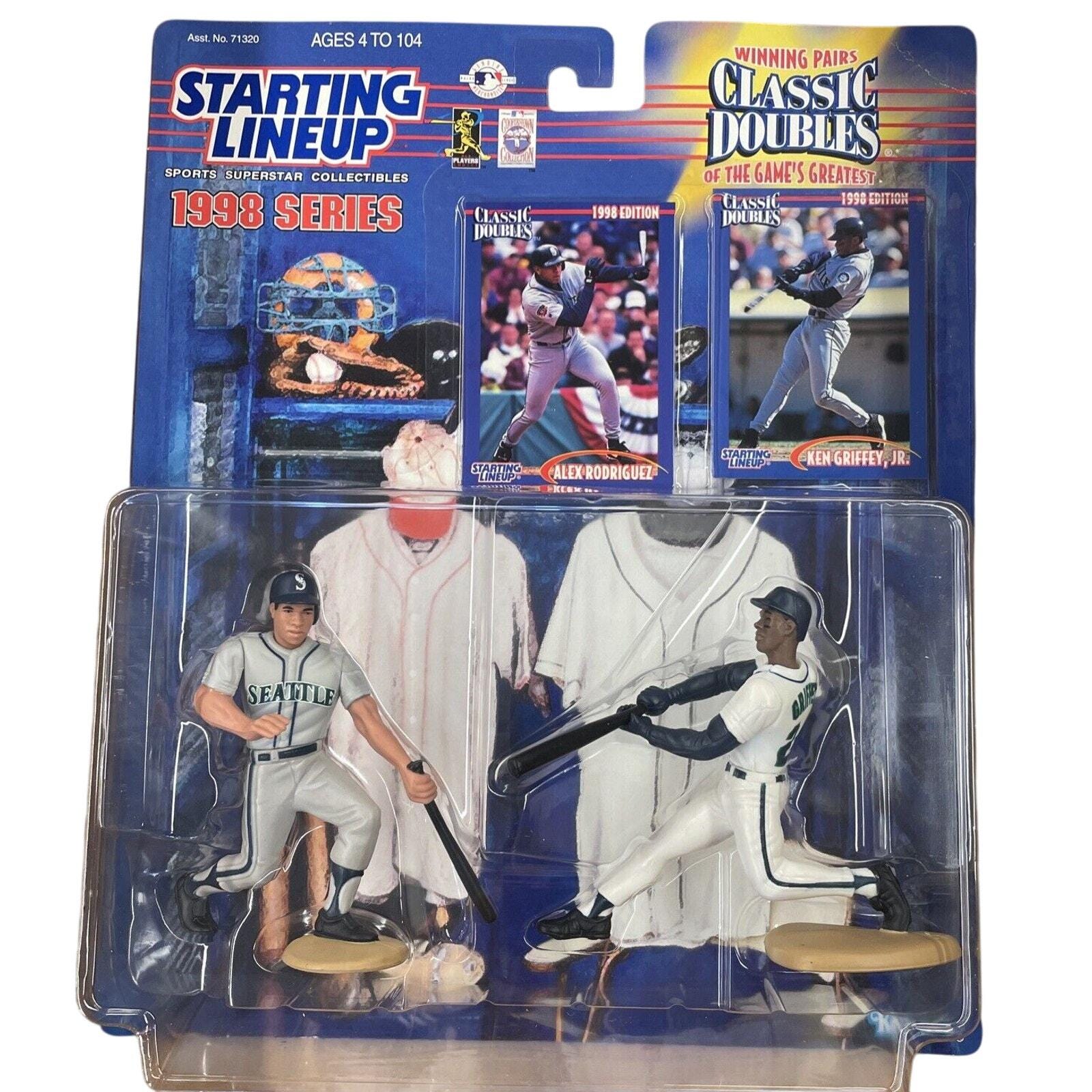 Ken Griffey Jr Alex Rodriguez 1998 Starting Lineup Classic Doubles