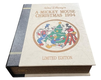 Vintage Disney Parks Exclusive 1994 A Mickey Mouse Christmas Watch 0627/2000