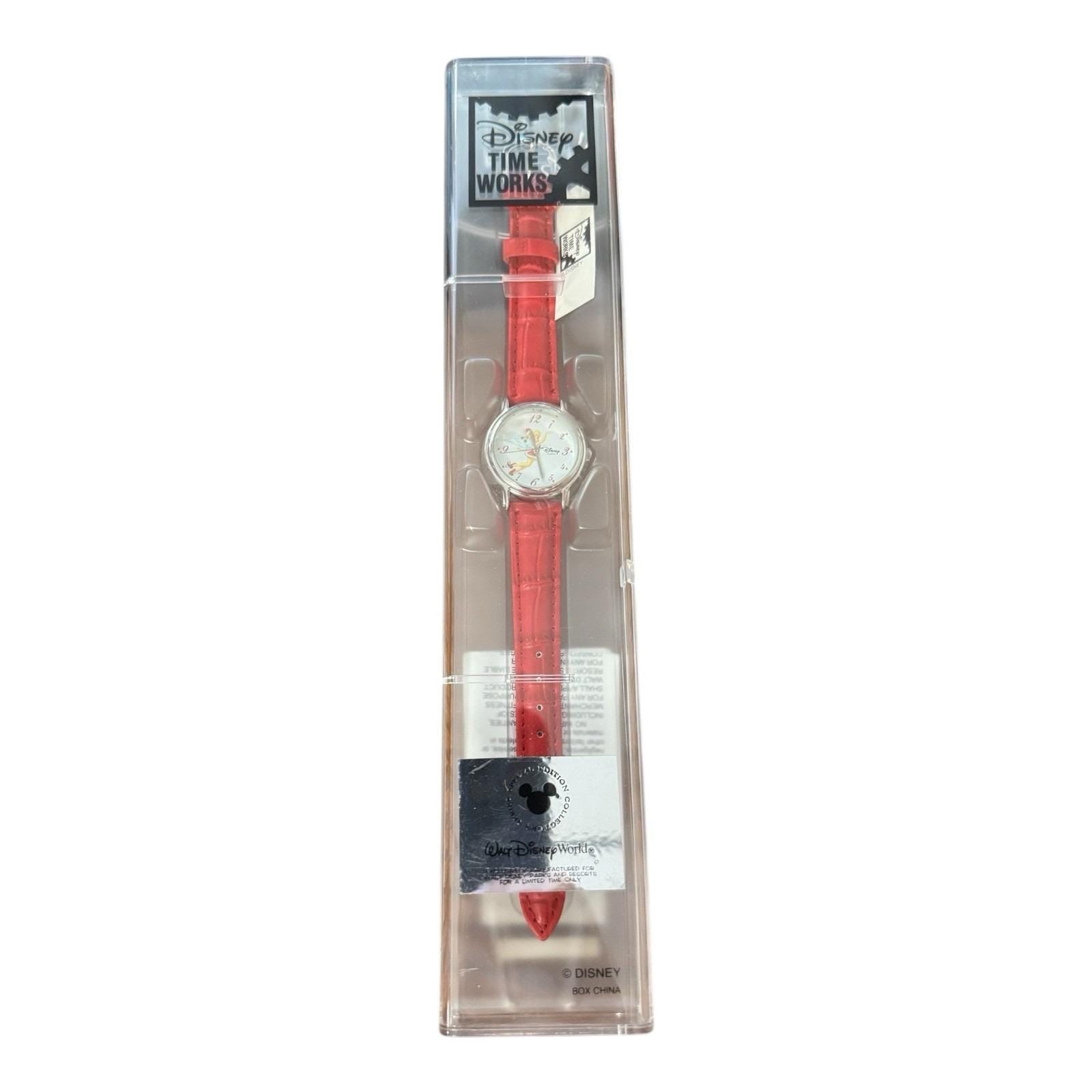 Disney Time Works Watch Tinkerbell Christmas Special Edition 