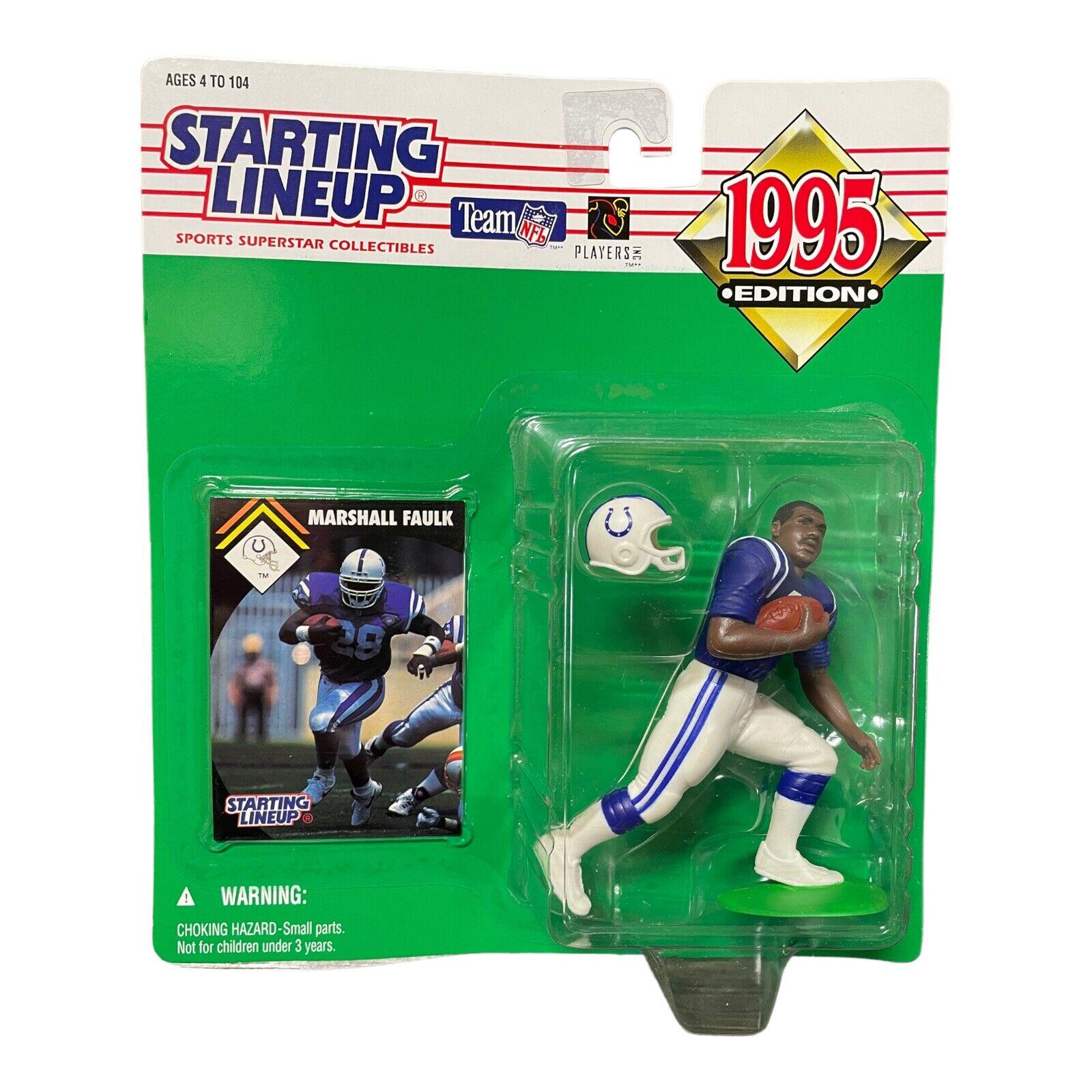 Marshall Faulk Indianapolis Colts 1995 Starting Lineup SLU