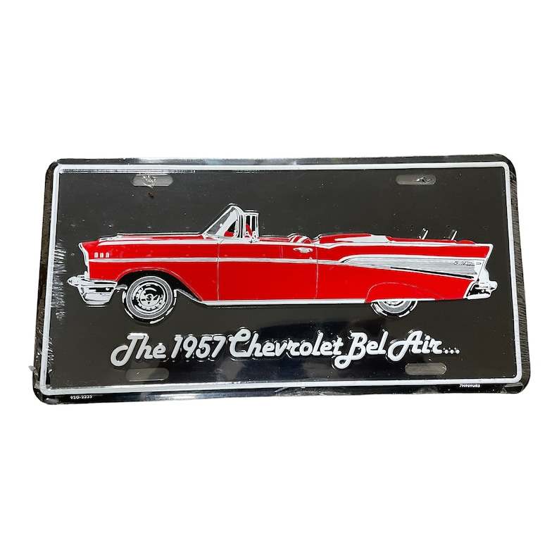 Vintage Chevrolet Bel Air Convertible Front Booster Vanity Etsy