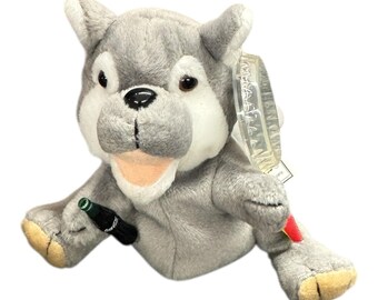 Coca-Cola International Bean Bag Plush 246 Romania Howls Wolf 1999
