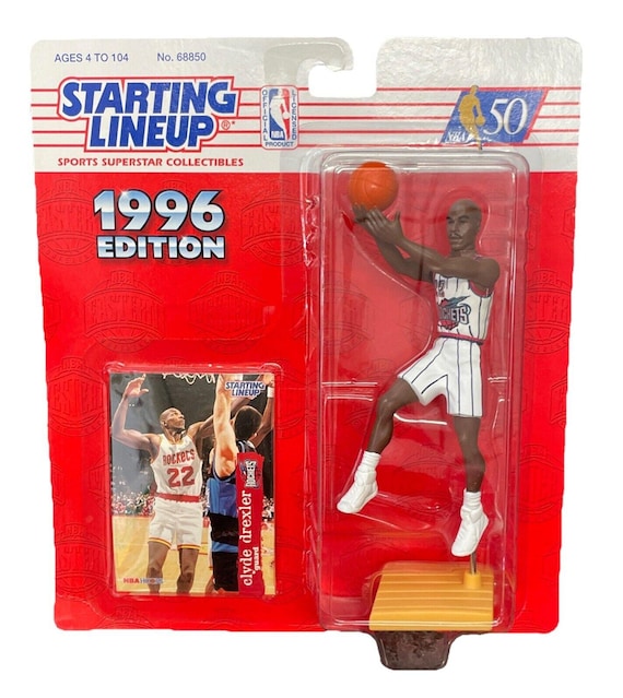 Clyde Drexler #22 Houston Rockets Starting Lineup 1996 Edition