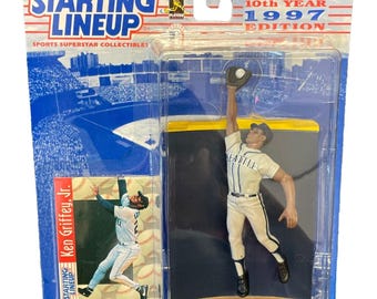 Ken Griffey Jr. Seattle Mariners Starting Lineup 1997 Edition Figure & Card
