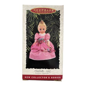Cinderella Madame Alexander Collection Christmas 1996 Hallmark Keepsake Ornament