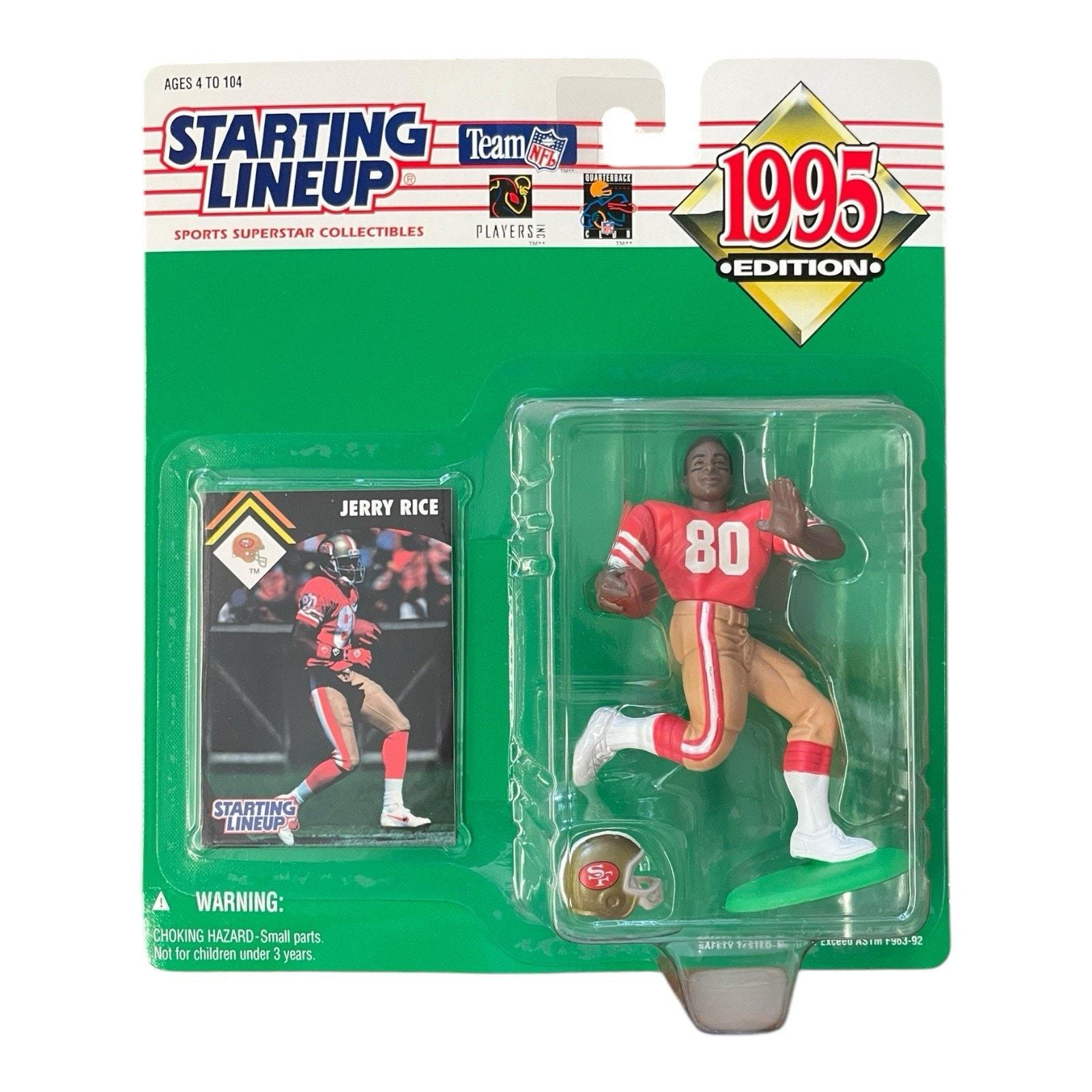 Jerry Rice #80 San Francisco 49ers Starting Lineup 1995 Edition