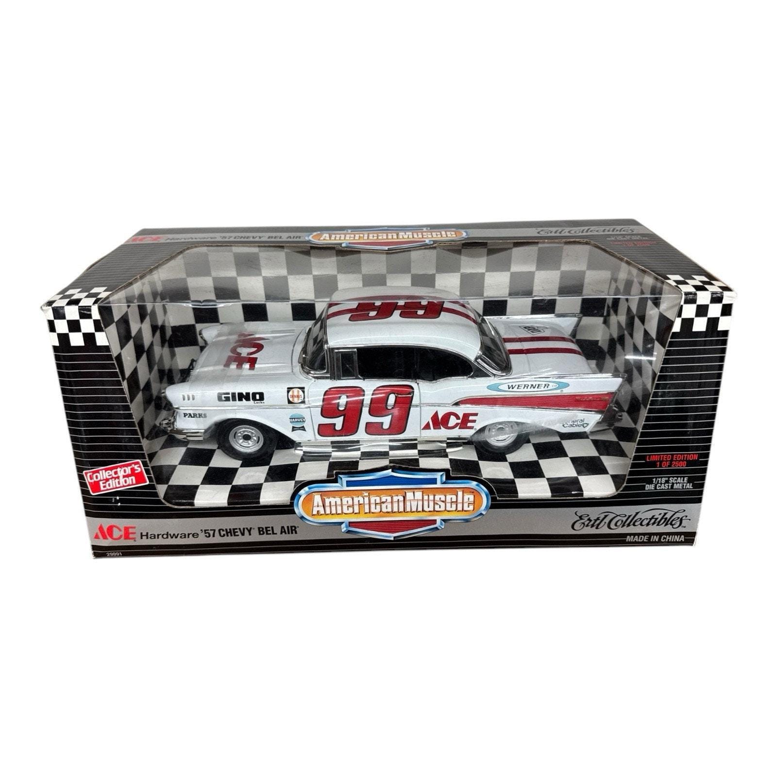 Muscle Machines 57 Chevy 1/18スケール　新品未開封 Muscle Machines 1957 Chevy Blue/White 1:18 Diecast New In Box | eBay