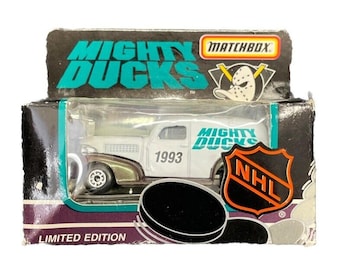 Anaheim Mighty Ducks Matchbox 1993 Team Collectibles Die Cast