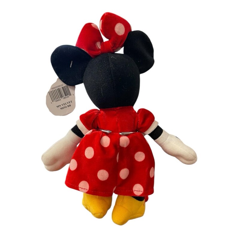 Minnie Mouse Velvet 2000 45 Years Of Magic 9.5" Mini Bean Bag Plush image 2