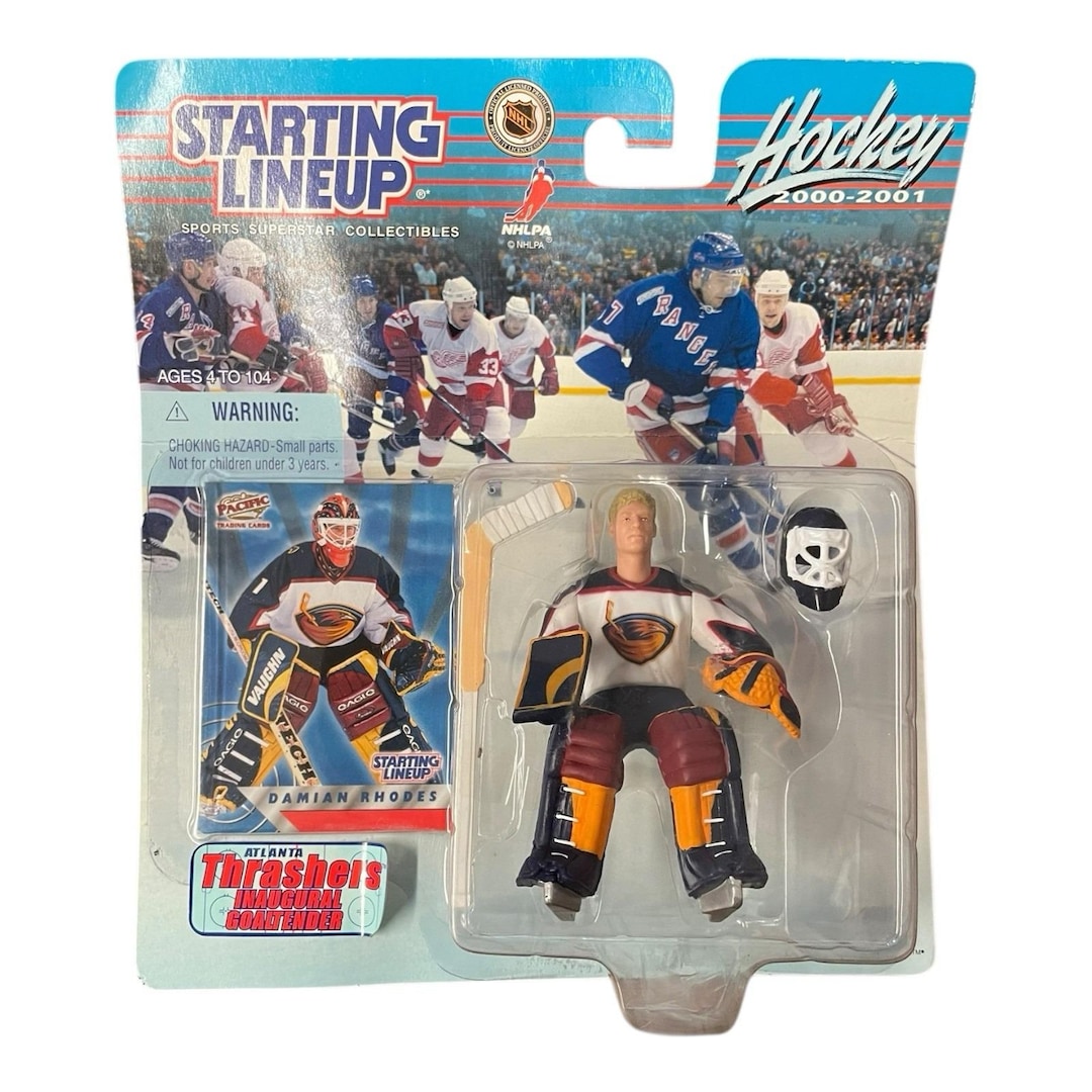 Damian Rhodes Atlanta Thrashers Starting Lineup Hockey 2000-2001