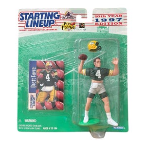 Brett Favre #4 Green Bay Packers Starting Lineup 1997 Edition Figure